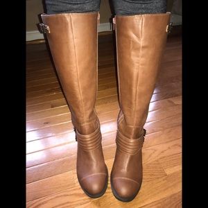 Women’s size 10 chestnut knee high boots